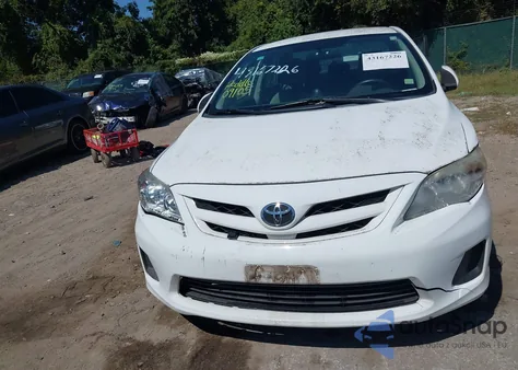 2011 Toyota Corolla Le from USA, damaged, VIN 2T1BU4EE3BC714271